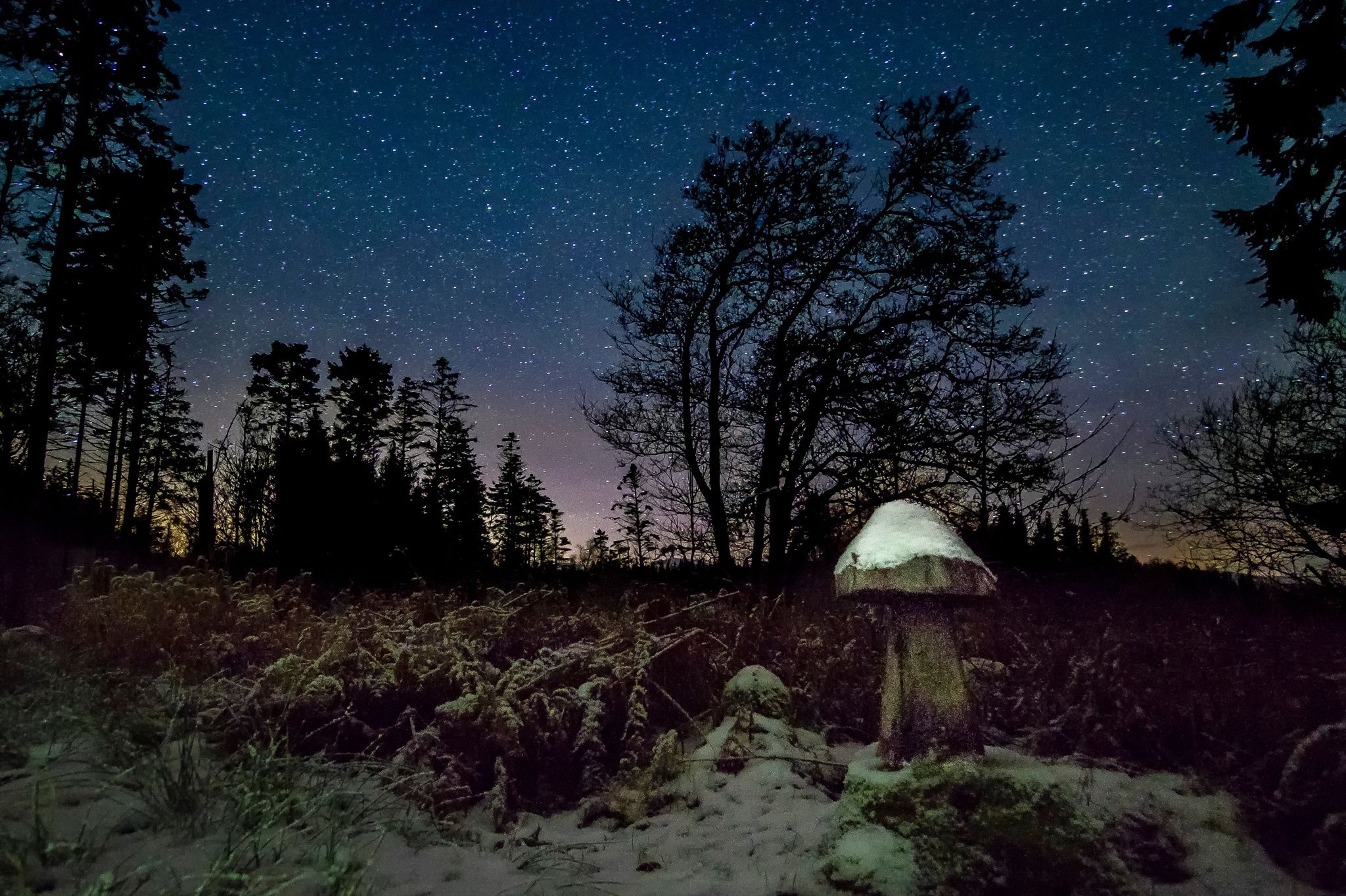 Stargazing at Sailean nan Cuileag (The Bay of Flies)